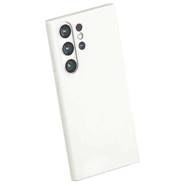 Galaxy S23 Ultra Shell Silikonhvit