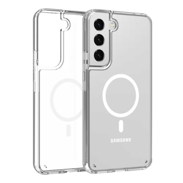 Galaxy S22 Magneettinen Puhelimen Kuori Magsafe Yhteensopiva Läpinäkyvä Galaxy S22 Magneettinen Puhelimen Kuori Magsafe Yhteensopiva Läpinäkyvä