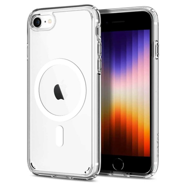 iPhone 7/8/SE Magnetiskt Mobilskal Magsafe Kompatibelt Genomskinligt