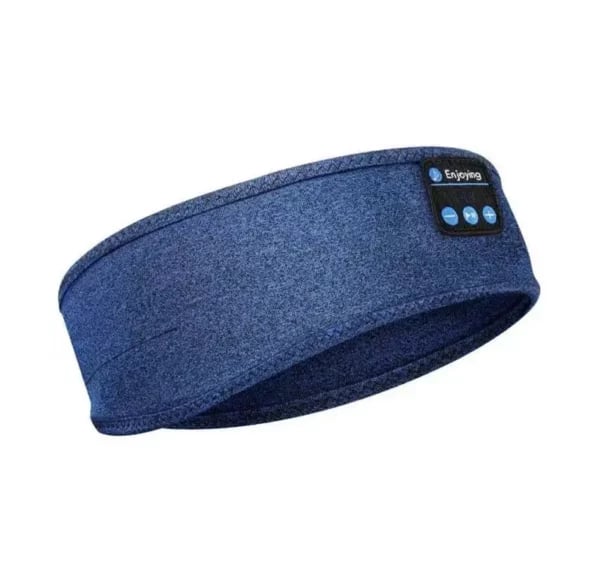 Sleep-kuulokkeet - pääpanta ja silmänaamari Bluetooth-kuulokkeilla, siniset
