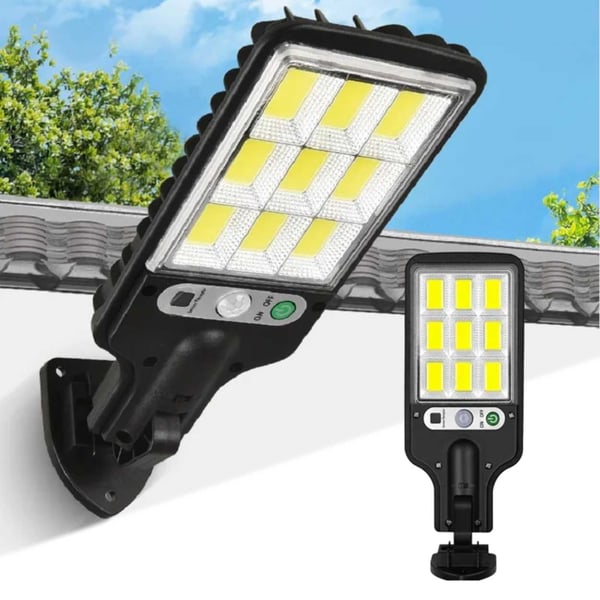 2-Pack Solcellslampa med Rörelsevakt – Vägg LED Utomhuslampa Rörelsesensor