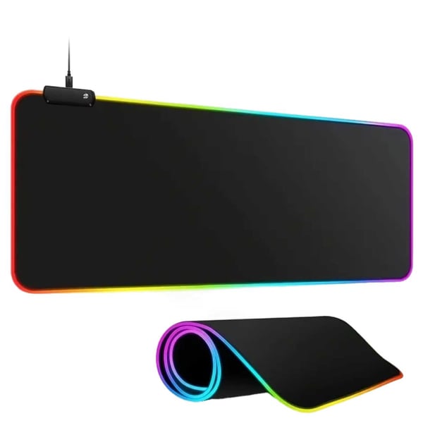 Gaming LED RGB skrivebordsmatte 80x30cm Gaming LED RGB skrivebordsmatte 80x30cm