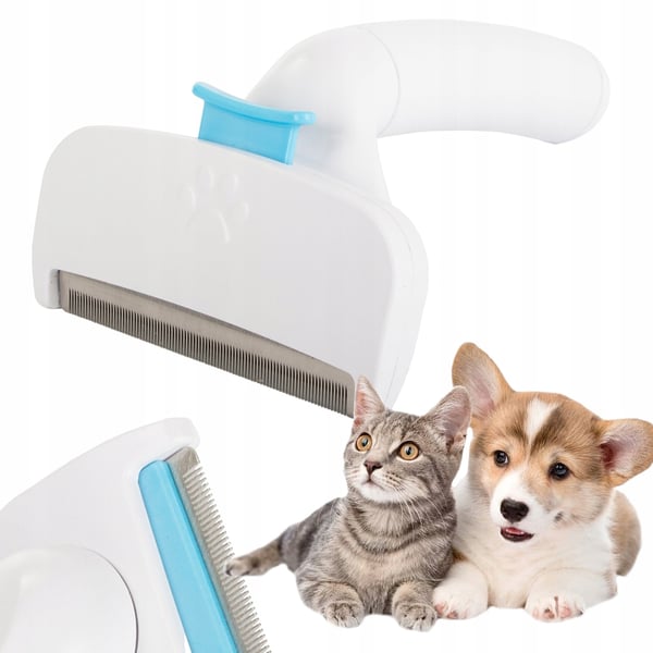 Underullskarde - Underullskam for grooming av hunder, katter, hester