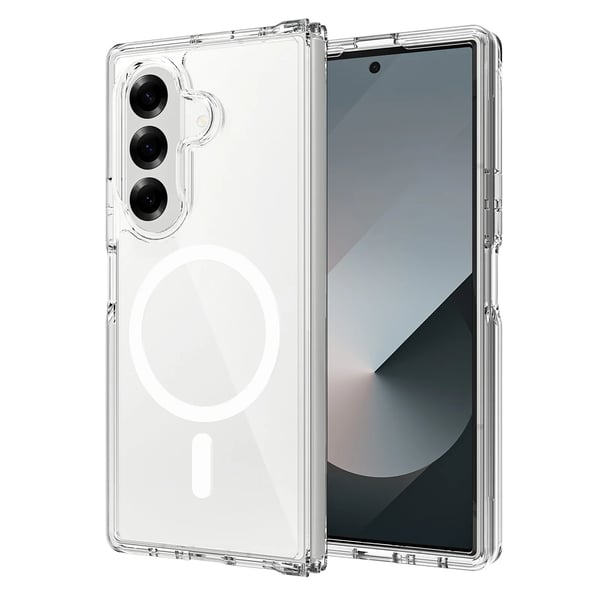 Galaxy Z Fold 6 Magneettinen Puhelimen Kuori Magsafe Yhteensopiva Läpinäkyvä