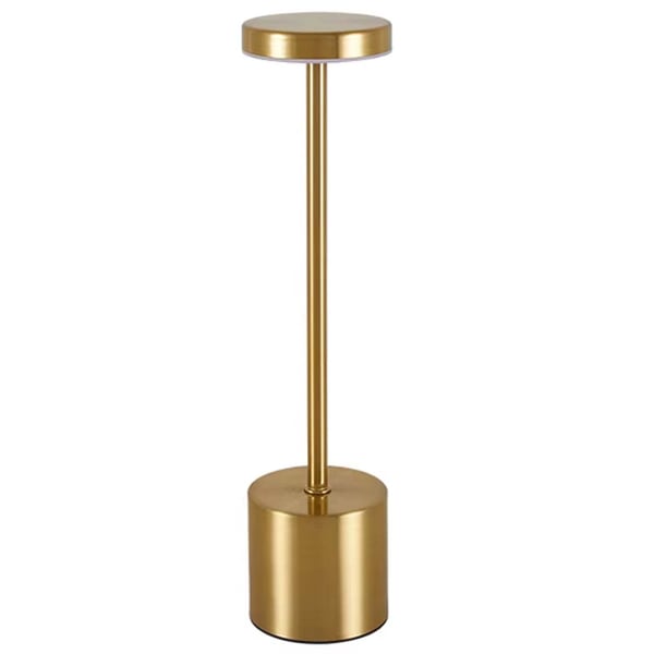 Uppladdningsbar LED Bordslampa i Metall Guld Uppladdningsbar LED Bordslampa i Metall Guld