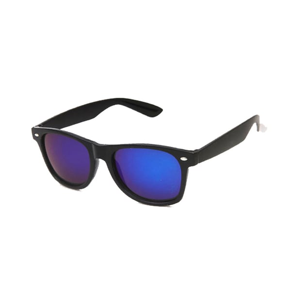 Wayfarer aurinkolasit musta sininen peililasi