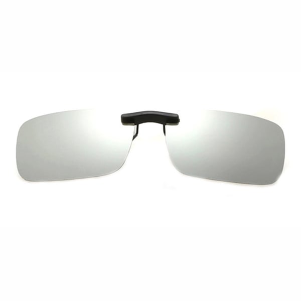 Clip-on Solglasögon Silver – Fäst på befintliga Glasögon!