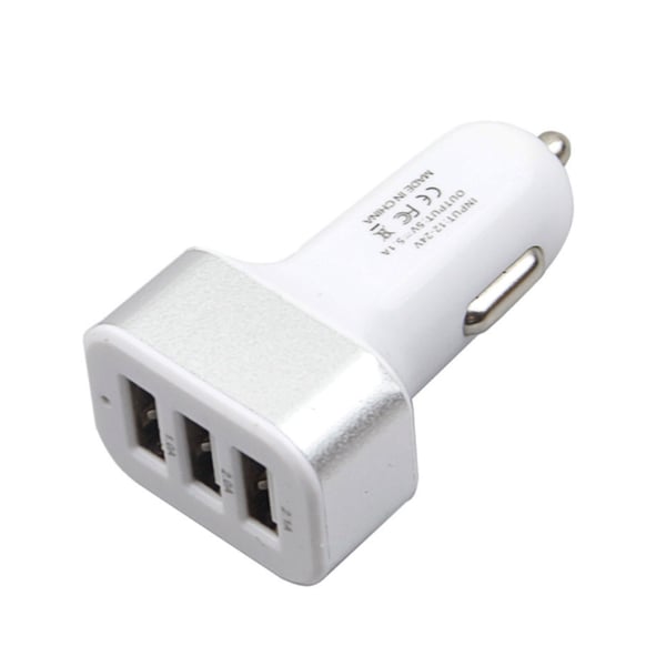 Universal Billaddare med 3 USB 5.1A