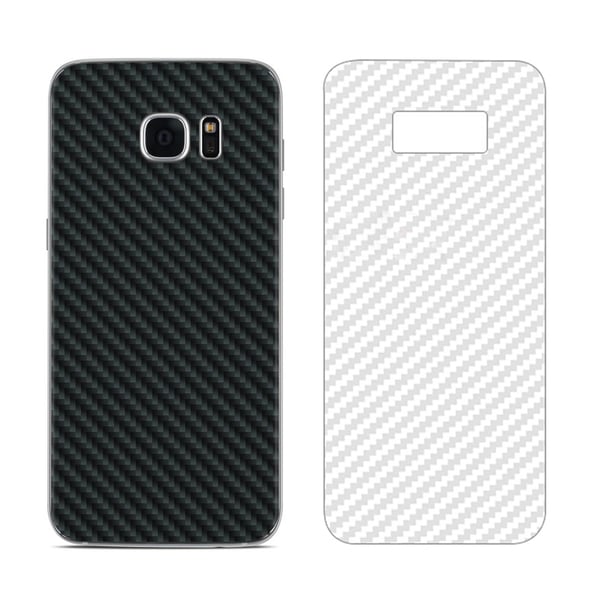 Samsung Galaxy S7 Kolfiber Skin Skyddsplast Baksida
