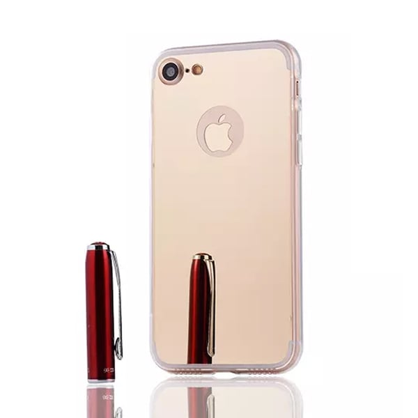 iPhone 7 8 Plus Mirror Shell Case TPU Støtfanger iPhone 7 8 Plus Mirror Shell Case TPU Støtfanger