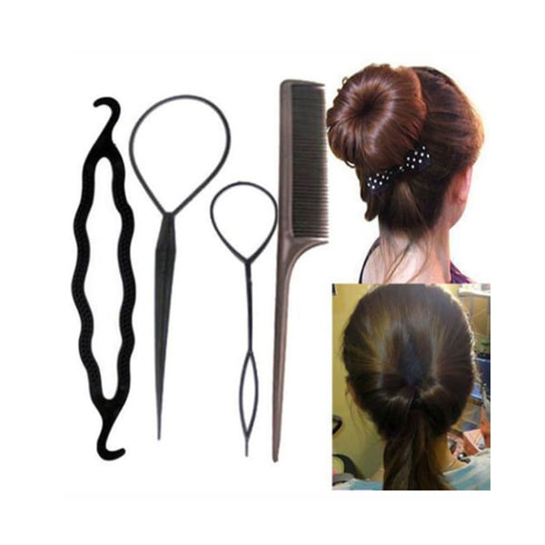 HAIR BUN KIT TOOL TIL HAIR STYLING HAIR BUN