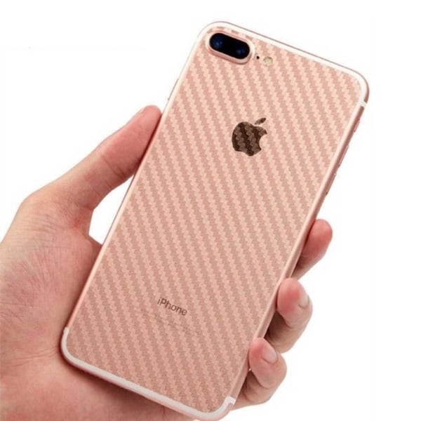 iPhone 7/8 Plus hiilikuitu ihon suojaava muovinen takaosa