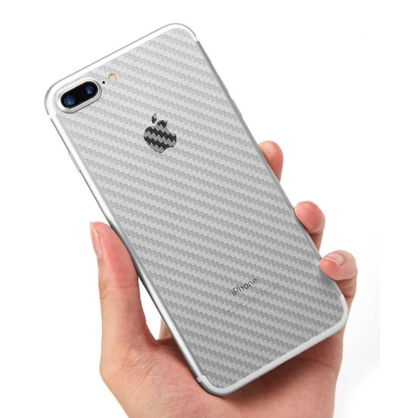 iPhone 7/8 plus carbon fiber hud beskyttende plast tilbage iPhone 7/8 plus carbon fiber hud beskyttende plast tilbage