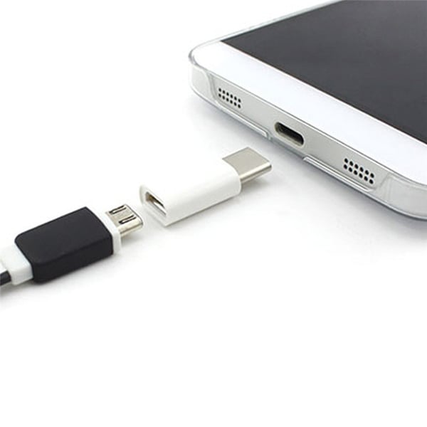 Android Micro USB til USB C OTG -adapter
