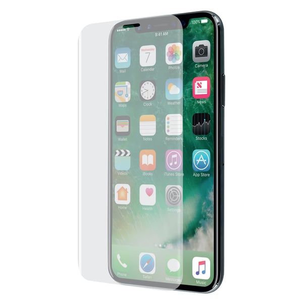 Apple iPhone XS Max skjermbeskyttelsesbeskyttende plast omfattende