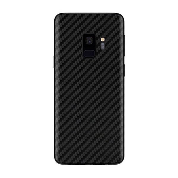 Samsung Galaxy S9 Carbon Fiber Hud beskyttende plast tilbage Samsung Galaxy S9 Carbon Fiber Hud beskyttende plast tilbage