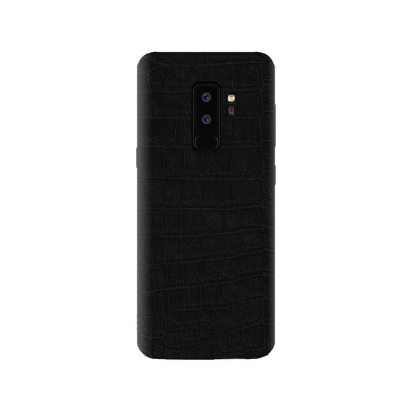 Galaxy S9 Plus Krokodilskinn Skyddsplast Skin Wrap Baksida Galaxy S9 Plus Krokodilskinn Skyddsplast Skin Wrap Baksida