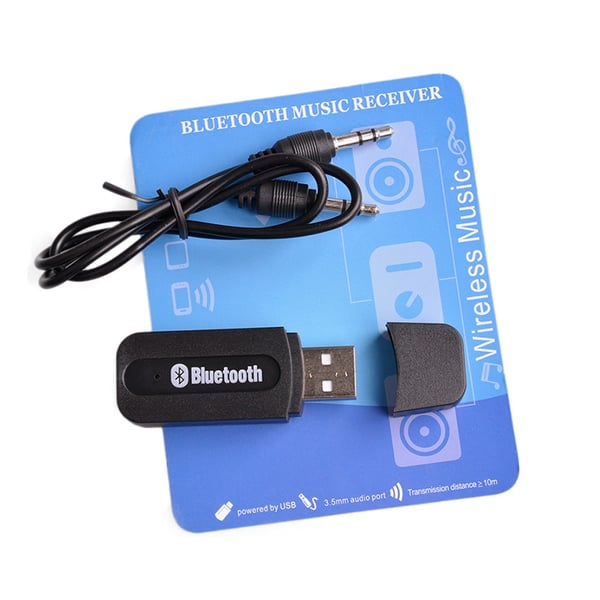 AUX Bluetooth Audio Reciever Stereo Adapter för Trådlös Musik