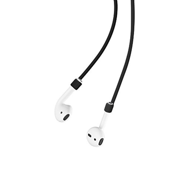 Svart Apple AirPods 1/2/Pro Strap Halsrem Snöre Hänga Runt Halsen