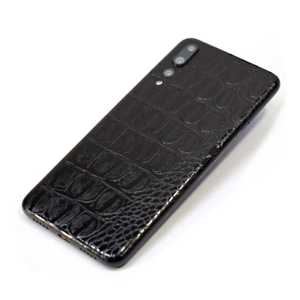 Huawei P30  Skinn Läder Vinyl Skin Dekal Skyddsfilm Krokodil