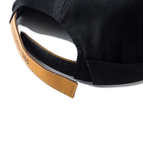 Black Miki Hat Caps Roled Screen Hat Beanie Docker Sotar Mot