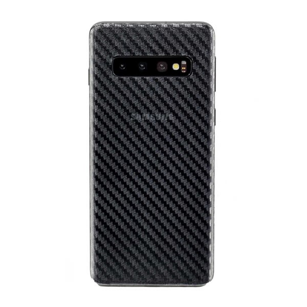 Galaxy S10 Carbon Fiber Vinyl Skin Decal Beskyttende Movie Carbon Galaxy S10 Carbon Fiber Vinyl Skin Decal Beskyttende Movie Carbon