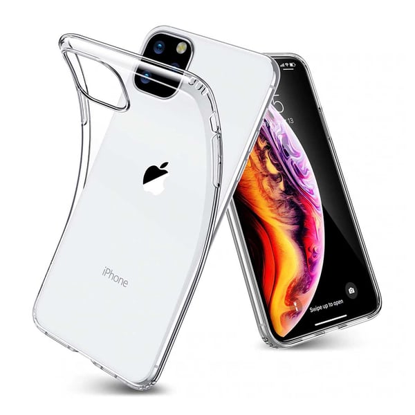 Tunt Genomskinligt Mobilskal iPhone 11 Pro Max Transparent