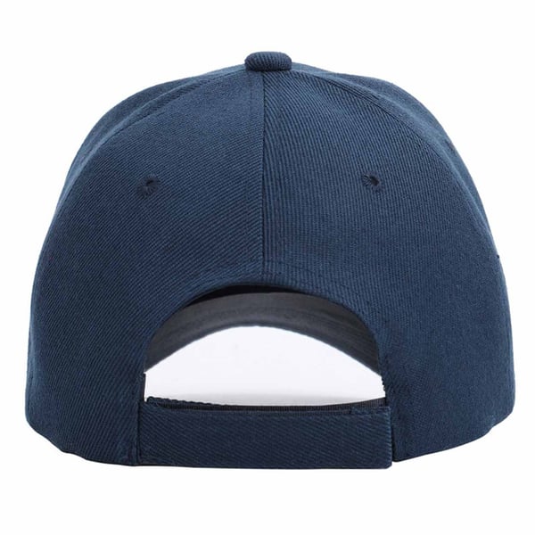 Mørkeblå cap sport strapback borcro spenne blå marine