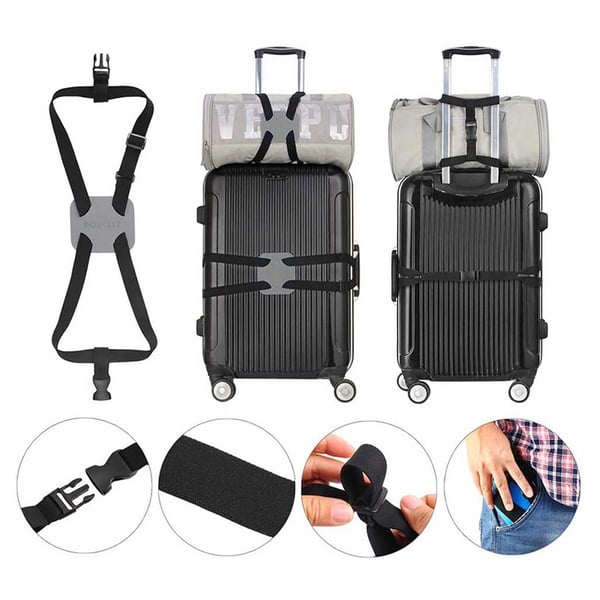 Bearing Holder Bagage Band - Fastgør bag Håndbagage på kuffert