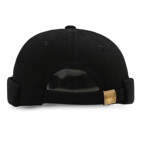 Miki Hat Caps Roled Screen Hat Beanie Docker Sotarm Hot - Black