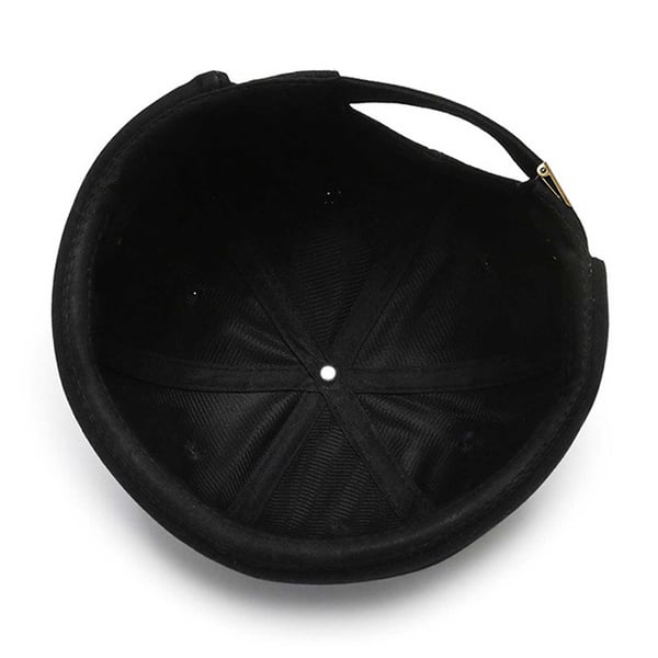 Miki Hat Caps Roled Screen Hat Beanie Docker Sotarm Hot - Black