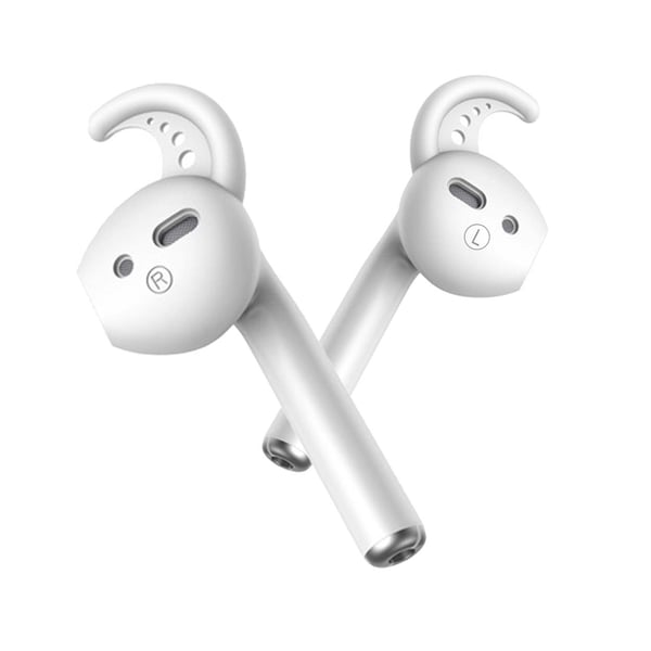 AirPods Earpads Earikoukut silikonikiivit korvakorut valkoiset