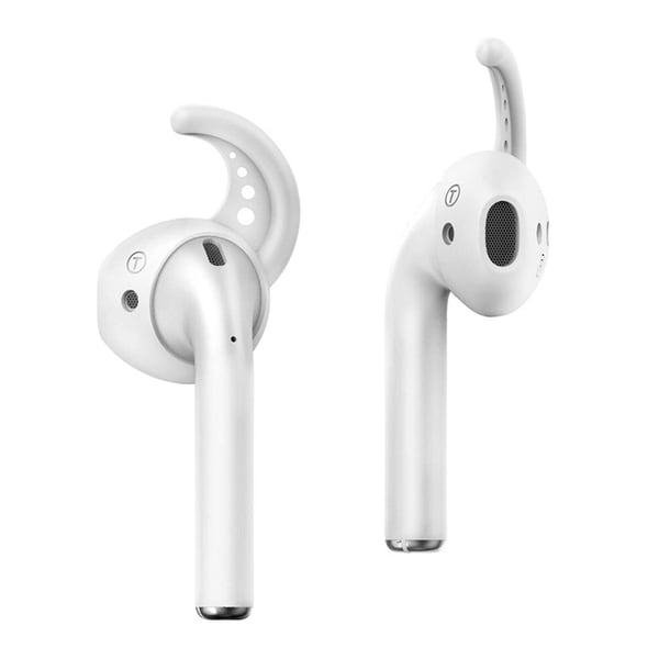 AirPods Earpads Earikoukut silikonikiivit korvakorut valkoiset