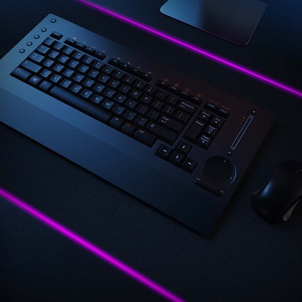 Gaming LED RGB bordmåtte 80x30cm