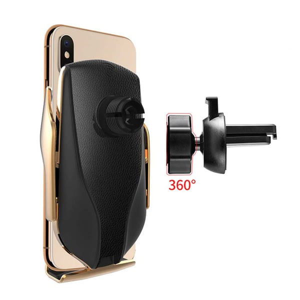 USB-C Smart Wireless Mobile Charger Qi Mobile Holder for bil