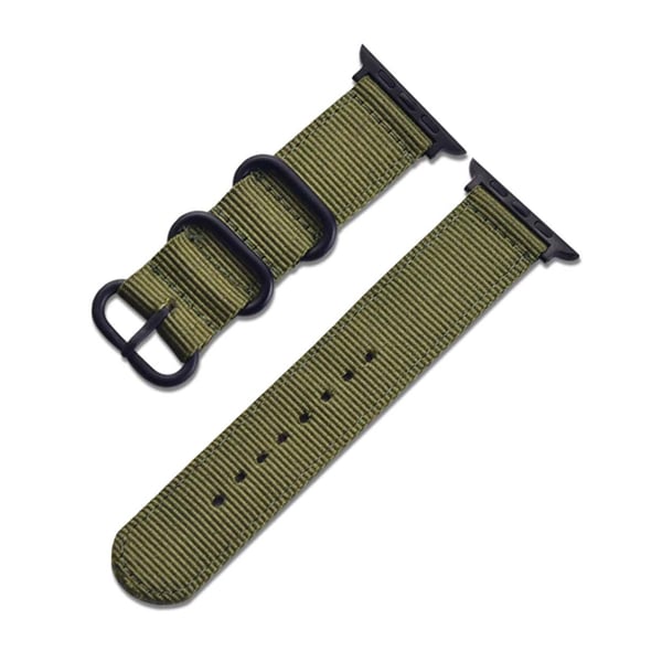 Apple Watch 1/2/3/4/5/6/7/Se 42/44/45 Nylon armbånd NATO -armbånd