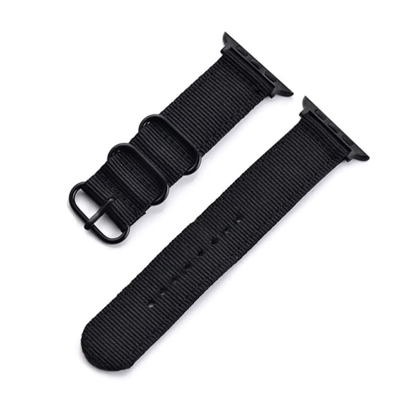 Apple Watch 1/2/3/4/5/6/7/Se 42/44/45 Nylon armbånd NATO -armbånd