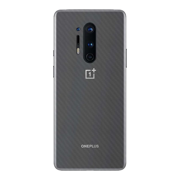 3-pack OnePlus 8 Pro Carbon Fiber Vinyl Skin Protective Film Back