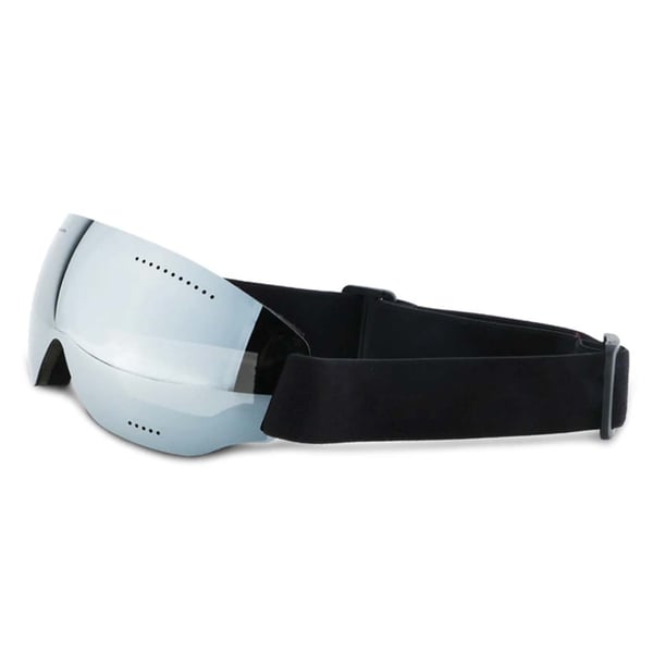 Skidglasögon Silver Spegelglas Mirro Goggles MC MX UV-Skydd