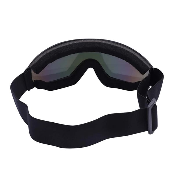 Skidglasögon Silver Spegelglas Mirro Goggles MC MX UV-Skydd