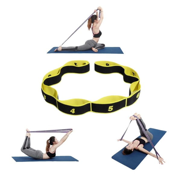 Yoga Pilates Stretch Band til strækning øget mobilitet