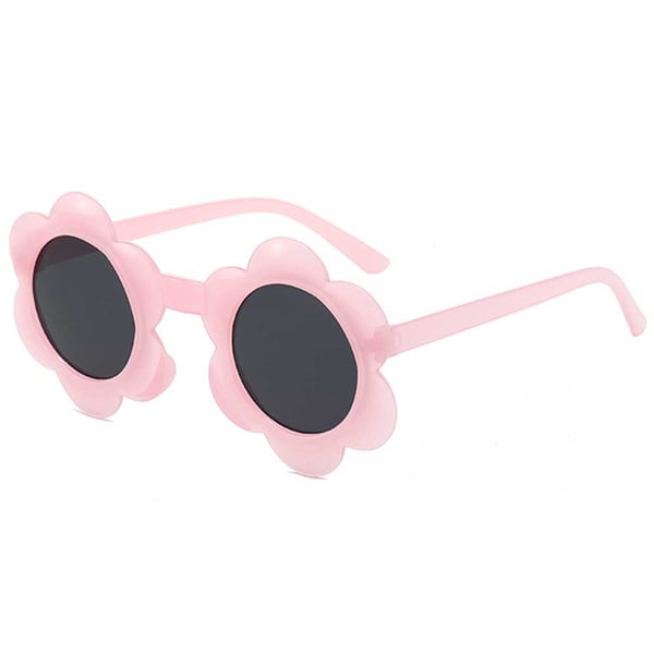 Små solbriller for barn - Barnas solbriller Flower - Pink