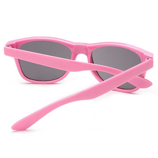 Små Solglasögon för Barn – Wayfarer Barnsolglasögon – Rosa