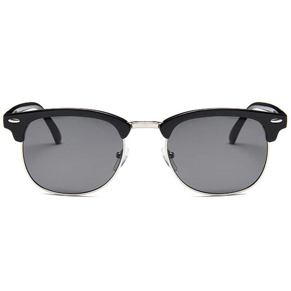 Black Clubmaster solbriller Black Glass + Senile ledning