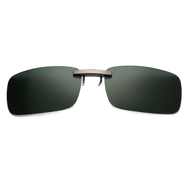 Clip-on Solglasögon Metall Grön 37x59mm