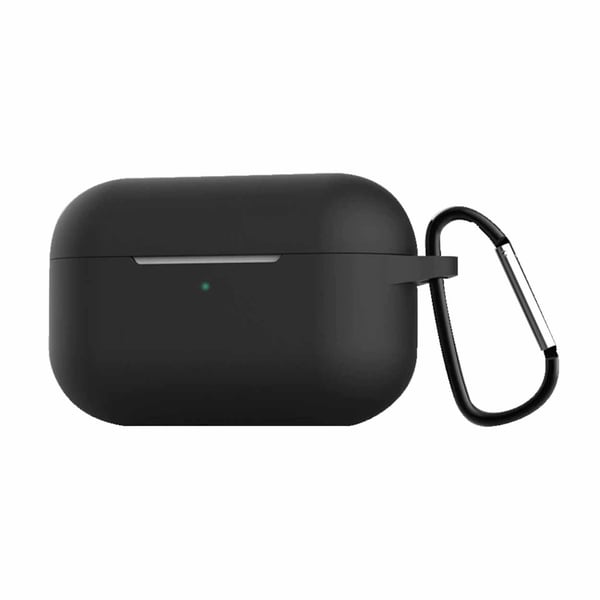 Svart Apple AirPods Pro Fodral Stötsäkert Skyddsfodral Silikon