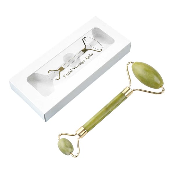 Natural Quartz Roller Facial Tools Mineral Stone