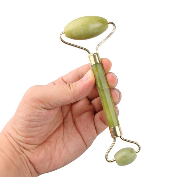 Natural Quartz Roller Facial Tools Mineral Stone