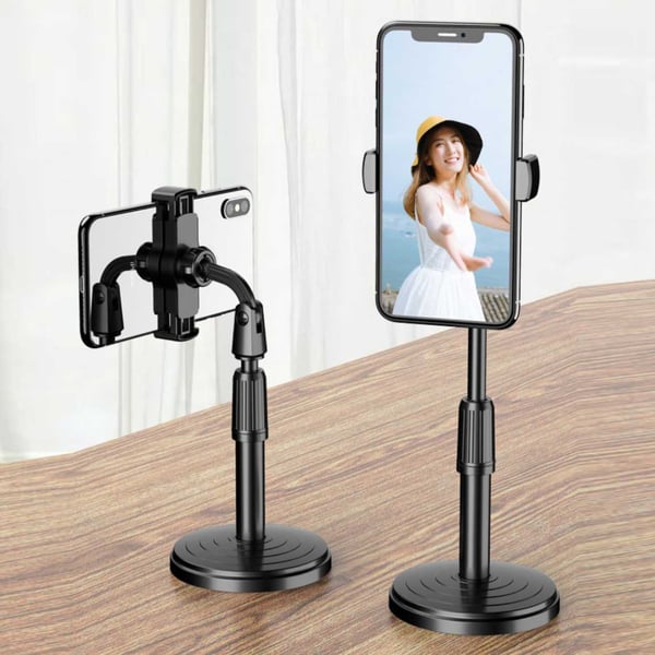 Tiktok Live Stream Mobile Stand - Holder / Set til mobil