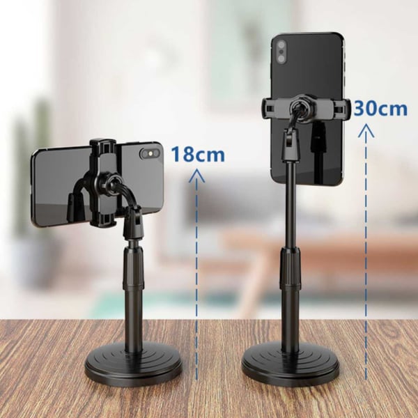 Tiktok Live Stream Mobile Stand - Holder / Set til mobil